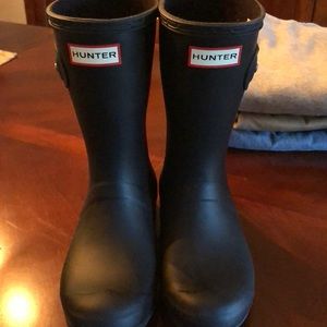 Hunter rain boots